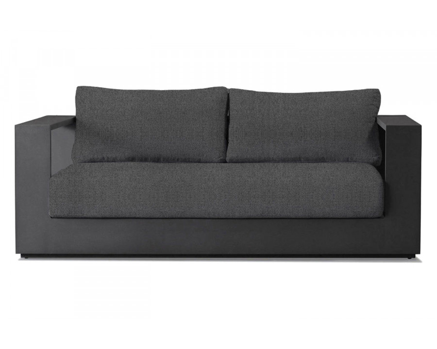 Harbour Hayman 2 Seat Sofa - Aluminum Asteroid, Siesta Slate