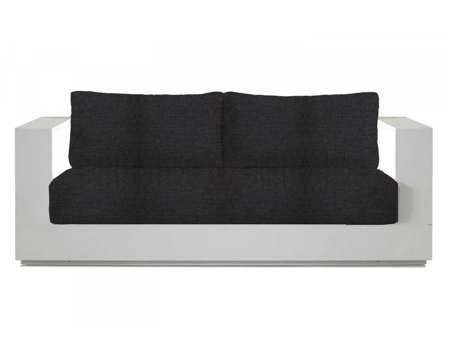 Harbour Hayman 2 Seat Sofa - Aluminum White, Copacabana Midnight