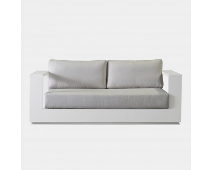 Harbour Hayman 2 Seat Sofa - Aluminum White, Siesta Indigo, Batyline White