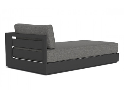 Harbour Hayman Chaise Right - Aluminum Asteroid, Cast Slate