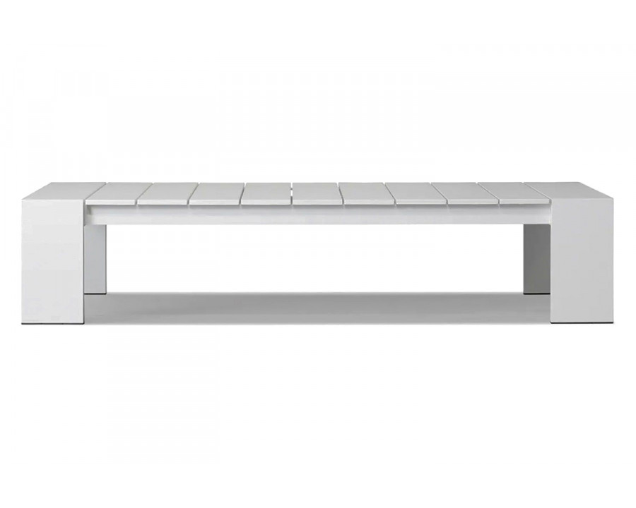 Harbour Hayman Coffee Table - Aluminum White