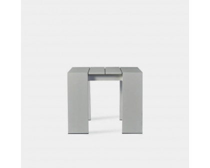 Harbour Hayman Side Table Square - Aluminum Asteroid