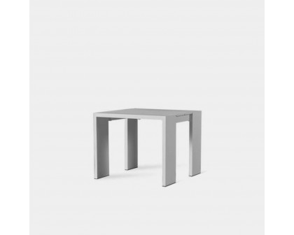 Harbour Hayman Side Table Square - Aluminum Asteroid