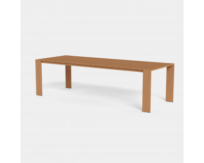 Harbour Hayman Teak Dining Table 106" - Teak Charcoal