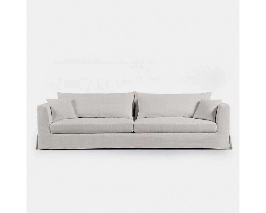 Harbour Kos 3.5 Seat Sofa - Harbour Belgian Linen Cement