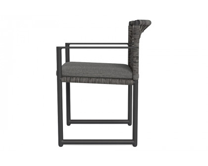 Harbour Loop Dining Chair - Aluminum Asteroid, Cast Slate