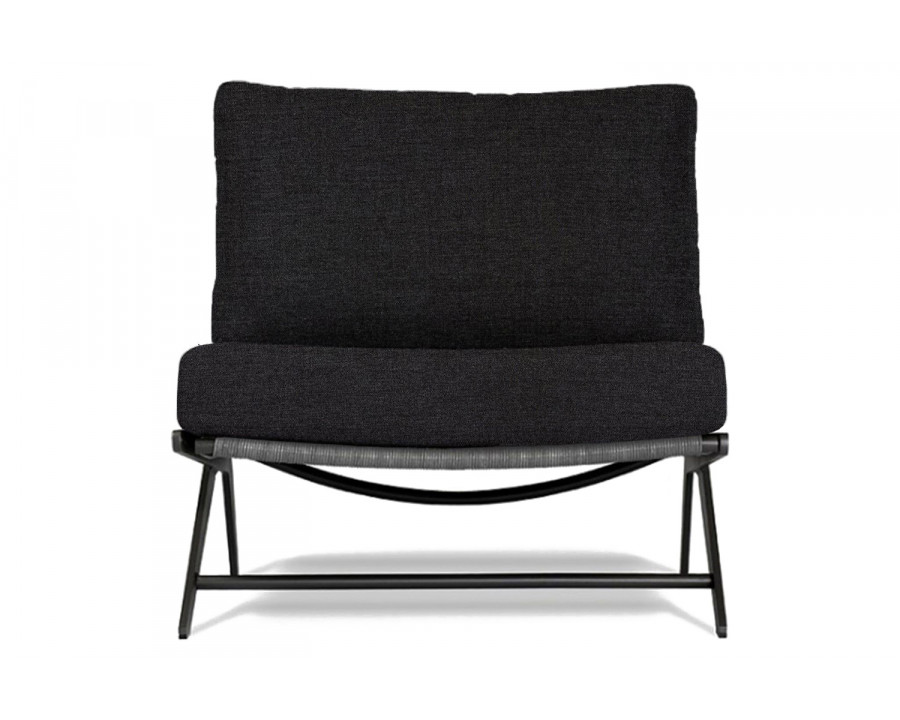 Harbour Loop Easy Chair - Aluminum Asteroid, Lisos Grafito