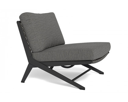 Harbour Loop Easy Chair - Aluminum Asteroid, Lisos Grafito