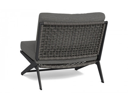 Harbour Loop Easy Chair - Aluminum Asteroid, Lisos Grafito