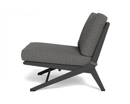 Harbour Loop Easy Chair - Aluminum Asteroid, Lisos Grafito