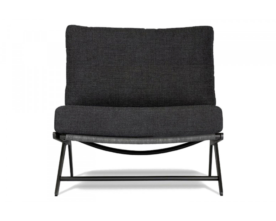 Harbour Loop Easy Chair - Aluminum Asteroid, Lisos Piedra