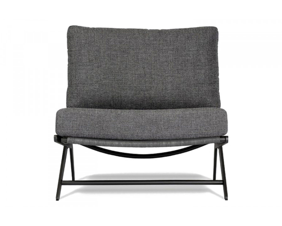 Harbour Loop Easy Chair - Aluminum Asteroid, Cast Slate