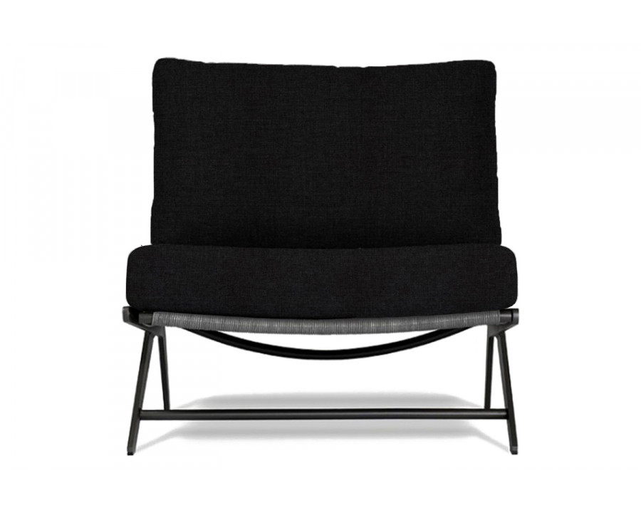 Harbour Loop Easy Chair - Aluminum Asteroid, Copacabana Midnight