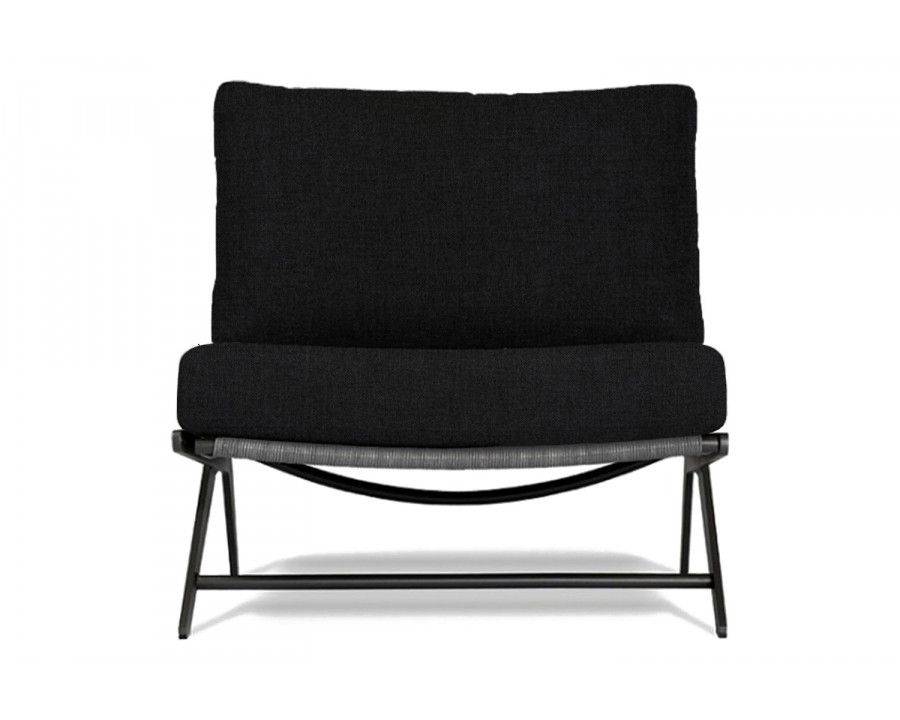 Harbour Loop Easy Chair - Aluminum Asteroid, Panama Grafito