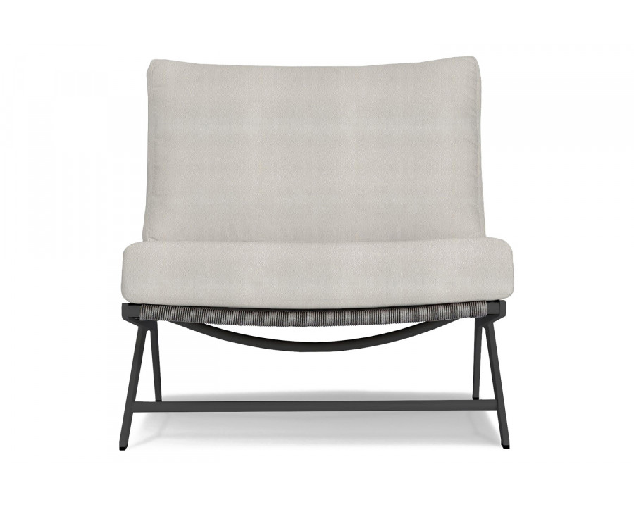 Harbour Loop Easy Chair - Aluminum Asteroid, Riviera Ivory