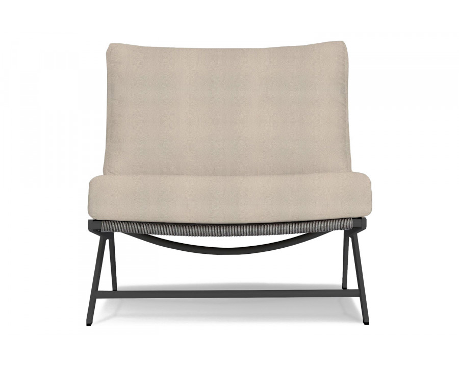 Harbour Loop Easy Chair - Aluminum Asteroid, Riviera Sand