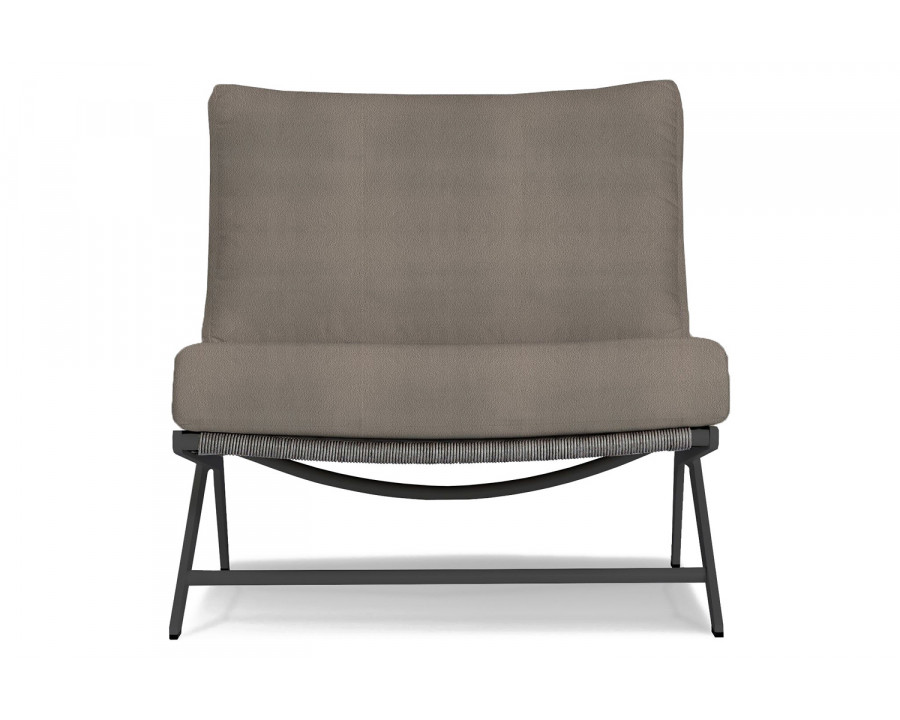 Harbour Loop Easy Chair - Aluminum Asteroid, Riviera Stone