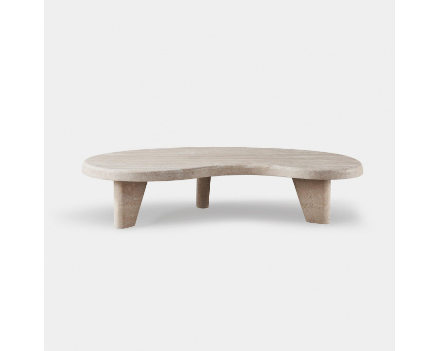 Harbour Lucca Organic Coffee Table - Marble Arabescato