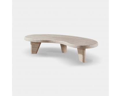 Harbour Lucca Organic Coffee Table - Marble Arabescato