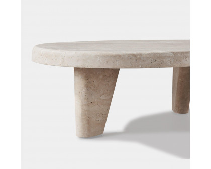 Harbour Lucca Organic Coffee Table - Marble Arabescato