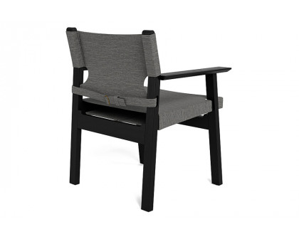 Harbour Mlb Dining Chair - Teak Charcoal, Copacabana Midnight