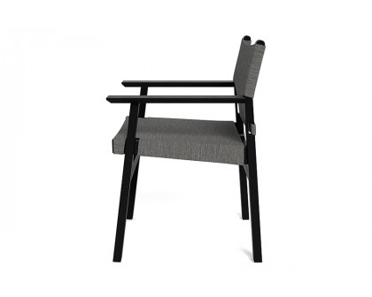 Harbour Mlb Dining Chair - Teak Charcoal, Copacabana Midnight