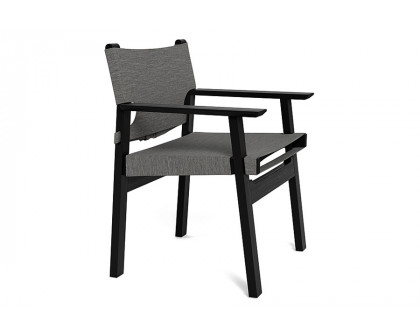 Harbour Mlb Dining Chair - Teak Natural, Copacabana Midnight