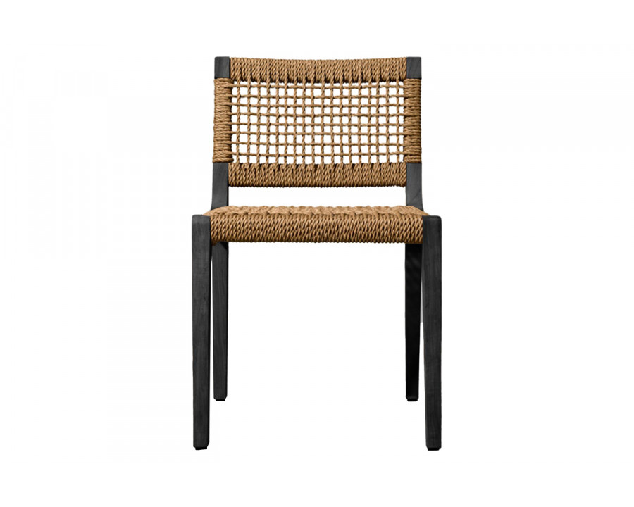 Harbour Mlb Armless Dining Chair - Teak Charcoal