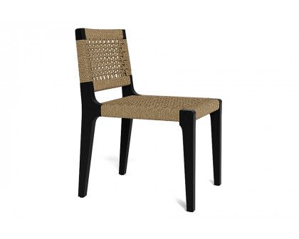 Harbour Mlb Armless Dining Chair - Teak Charcoal