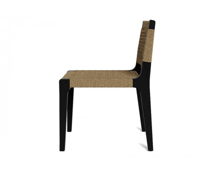 Harbour Mlb Armless Dining Chair - Teak Charcoal