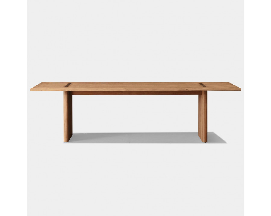 Harbour Mlb Dining Table 106" - Teak Charcoal