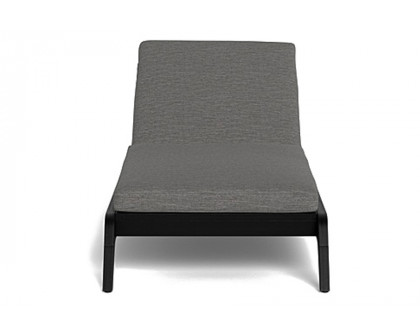 Harbour Mlb Slatted Sun Lounge - Teak Charcoal, Lisos Grafito