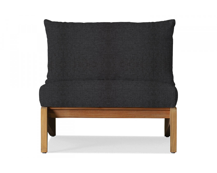 Harbour Mlb Easy Chair - Teak Natural, Copacabana Midnight