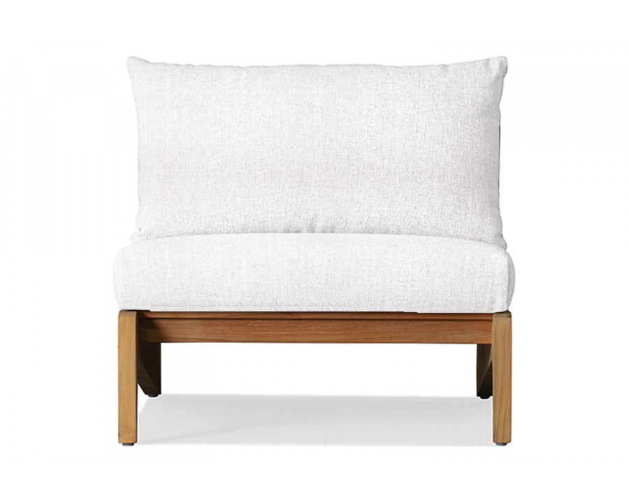 Harbour Mlb Easy Chair - Teak Natural, Panama Blanco