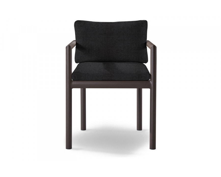 Harbour Moab Dining Chair - Aluminum Bronze, Copacabana Midnight