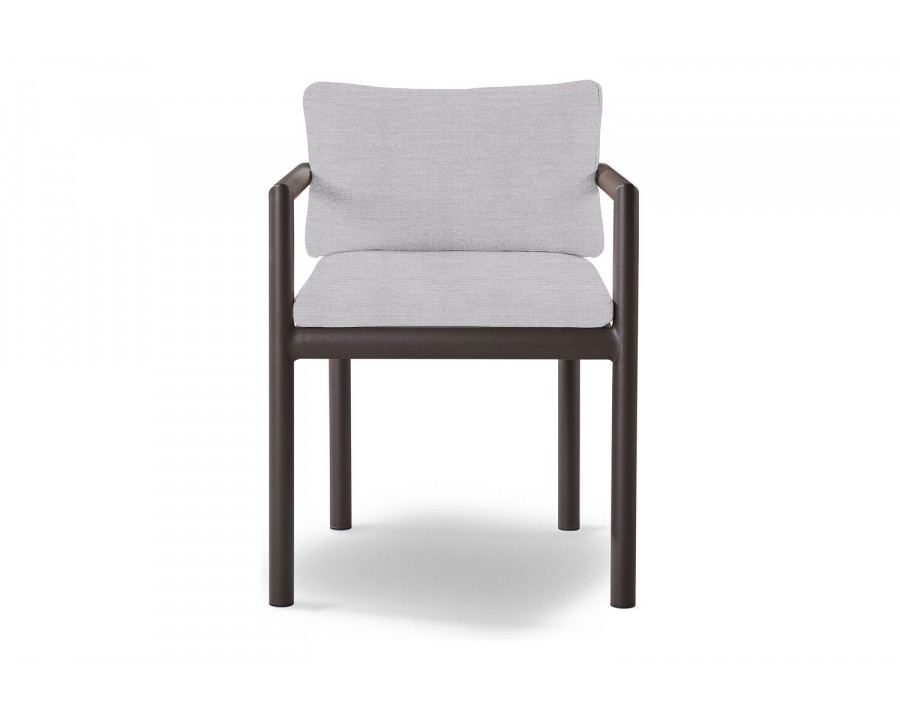 Harbour Moab Dining Chair - Aluminum Bronze, Panama Cloud