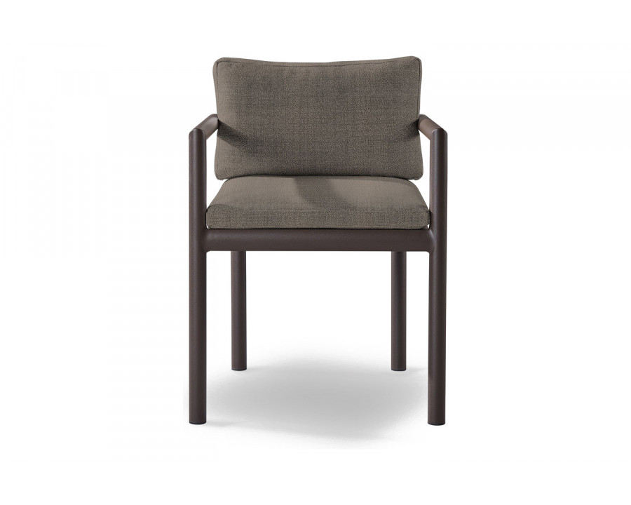 Harbour Moab Dining Chair - Aluminum Bronze, Riviera Stone