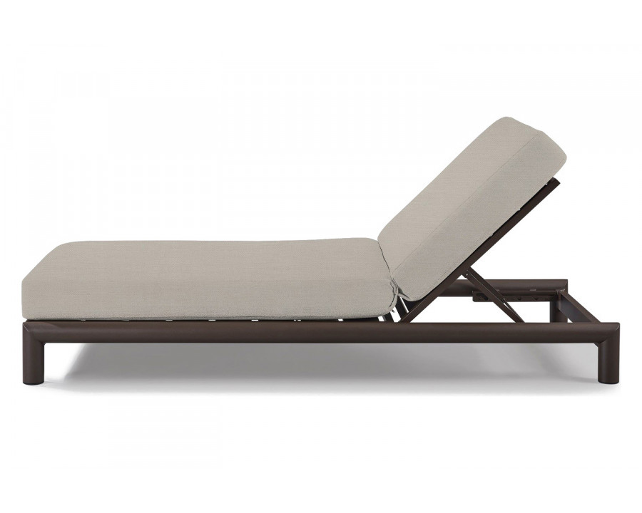 Harbour Moab Sun Lounge - Aluminum Bronze, Panama Marble