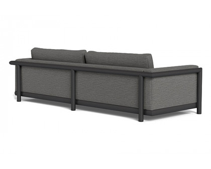 Harbour Moab Sofa 108" - Aluminum Asteroid, Lisos Grafito