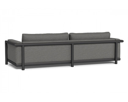 Harbour Moab Sofa 108" - Aluminum Asteroid, Lisos Grafito