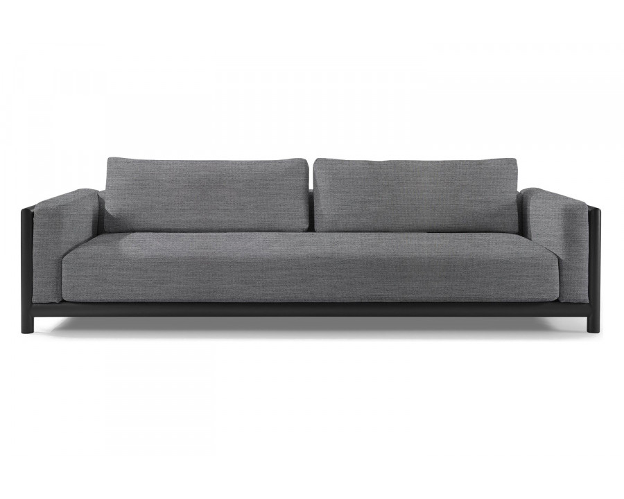 Harbour Moab Sofa 108" - Aluminum Asteroid, Lisos Piedra