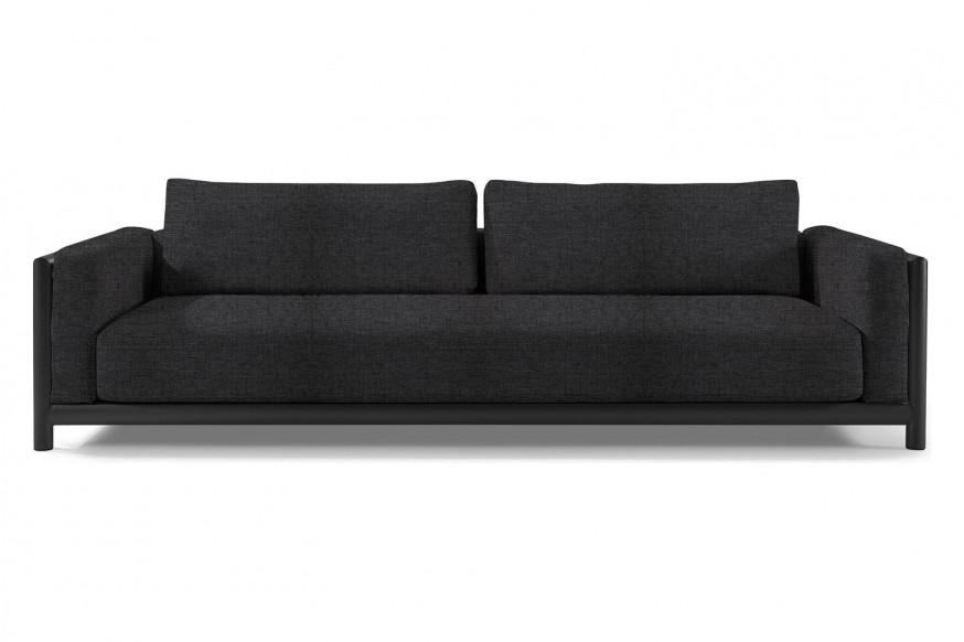 Harbour™ Moab Sofa 108" - Aluminum Asteroid, Copacabana Midnight