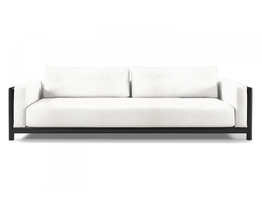 Harbour Moab Sofa 108" - Aluminum Asteroid, Siesta Ivory