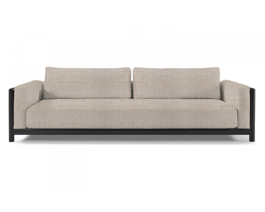 Harbour Moab Sofa 108" - Aluminum Asteroid, Siesta Taupe