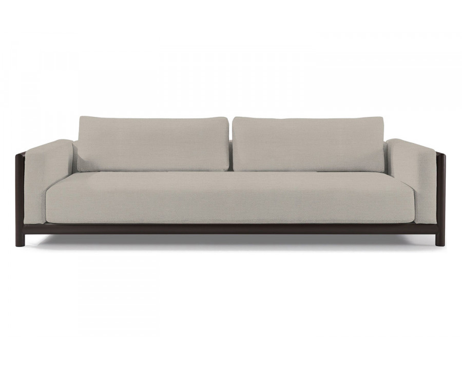 Harbour Moab Sofa 108" - Aluminum Bronze, Panama Marble