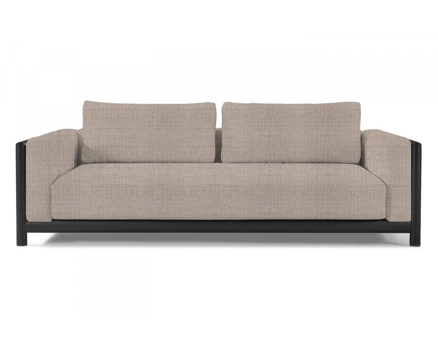 Harbour Moab Sofa 90" - Aluminum Asteroid, Siesta Taupe