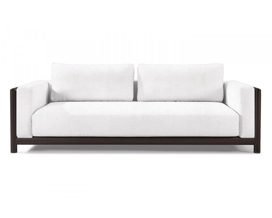 Harbour Moab Sofa 90" - Aluminum Bronze, Panama Blanco