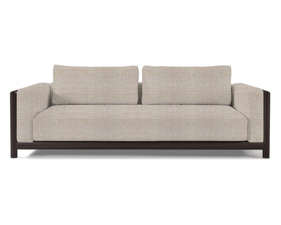 Harbour Moab Sofa 90" - Aluminum Bronze, Siesta Taupe