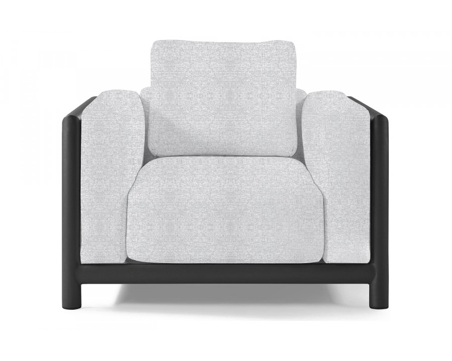 Harbour Moab Lounge Chair - Aluminum Asteroid, Copacabana Sand