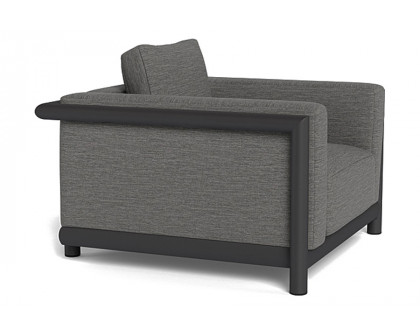 Harbour Moab Lounge Chair - Aluminum Asteroid, Riviera Slate